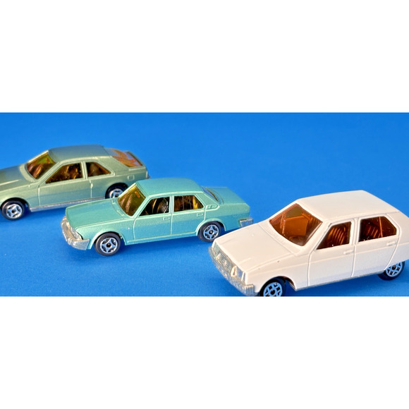 Vtg Diecast Toy Cars 3 NOREV Minijet France Citroen Visa,Alfa 6,Renault Fuego - Picture 2 of 16